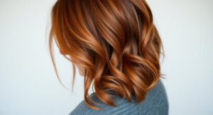 reddish brown hair color